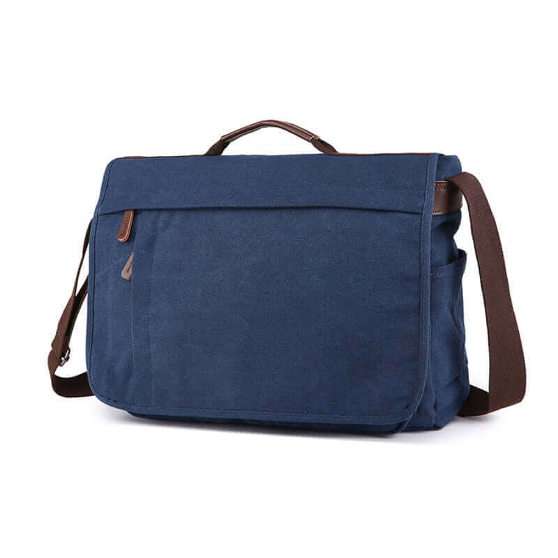 Versatile Canvas Messenger Bag | 17 Inch Laptop