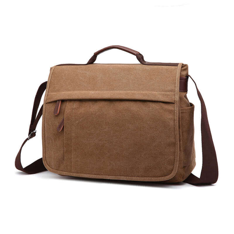 Canvas Laptop Shoulder Bag NZ | Messenger Bag for Men