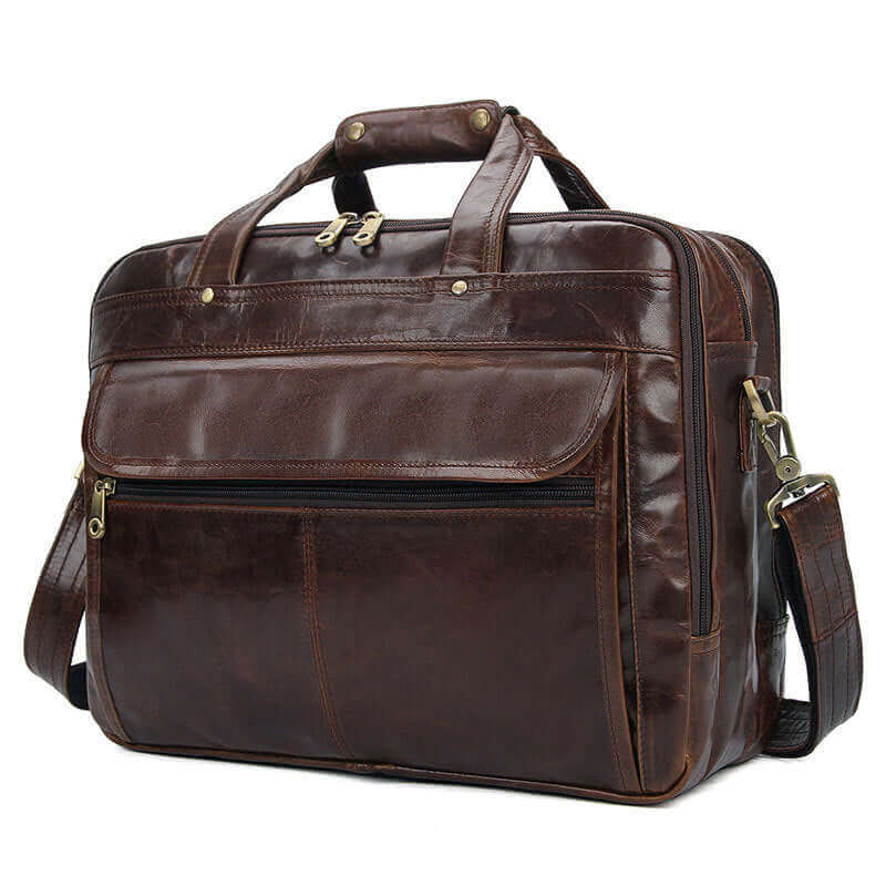 Genuine Leather Briefcases, Laptop Bags | GDPS Bag NZ