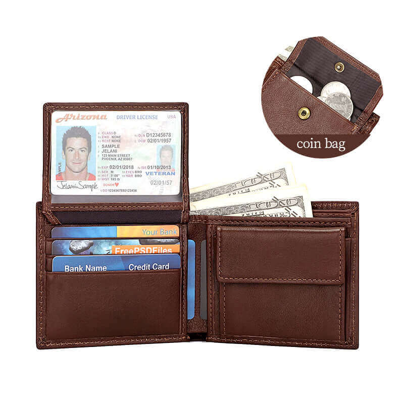 Men's Genuine Leather Wallet NZ