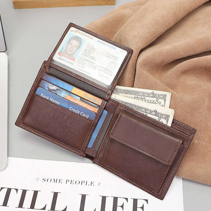 Men's Genuine Leather Wallet NZ