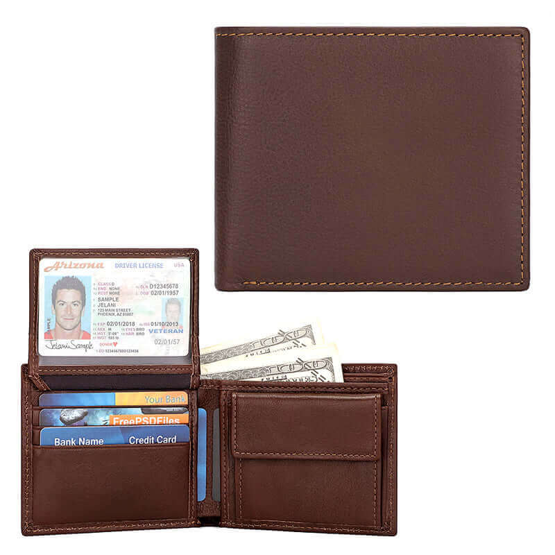 Casual Genuine Leather Wallet for Men