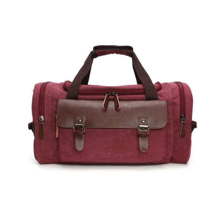 Small Canvas Travel Duffle Bag 26L for Men and Women