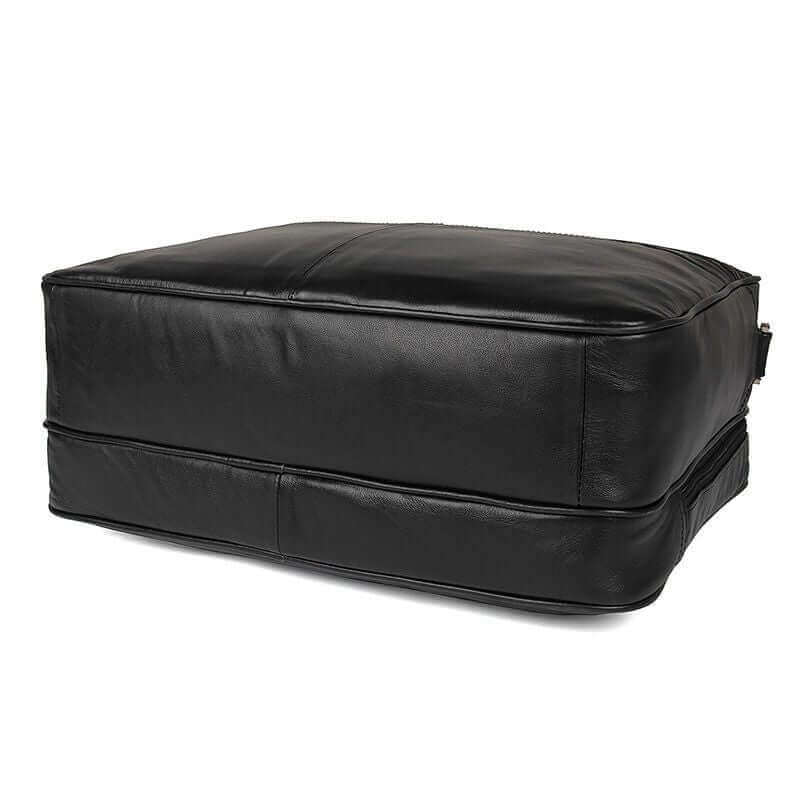 Men's Leather Large Business Briefcase 17 inch Laptop Bag NZ Shoulder