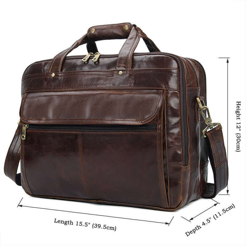 Leather Briefcase Dimensions