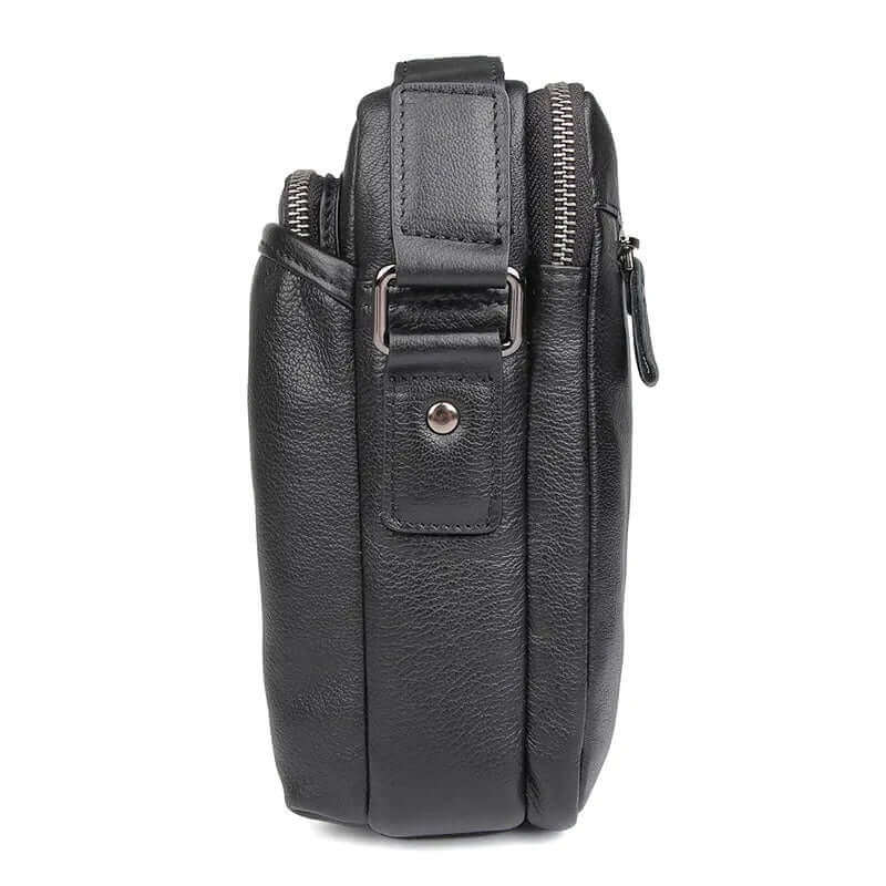 Genuine leather crossbody bag for men, available in NZ.