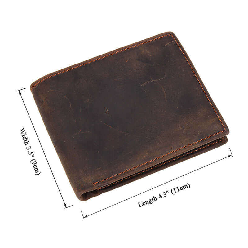 High-quality leather wallet for men