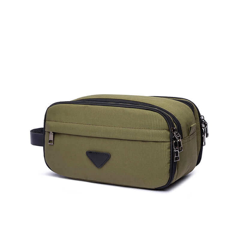 Versatile toiletry bag perfect for home and travel organization.