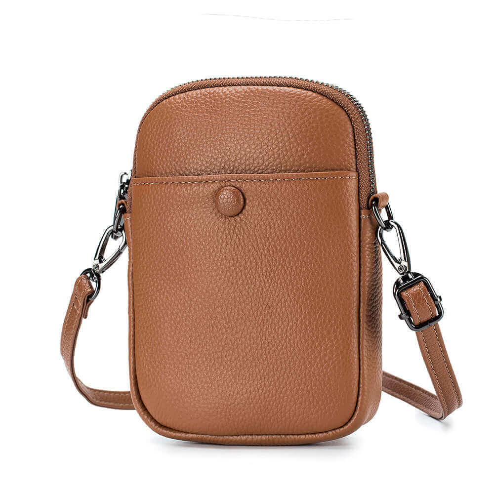 Women's Mini Leather Phone Crossbody Bag NZ Side Bag
